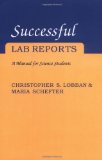Successful Lab Reports : A Manual for Science Students