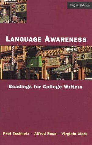 Language Awareness Readings for College Writers 8th EDITION