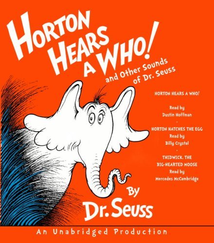 (HORTON HEARS A WHO AND OTHER SOUNDS OF DR. SEUSS) HORTON HEARS A WHO; HORTON HATCHES THE EGG; THIDWICK, THE BIG-HEARTED MOOSE BY Dr Seuss ( AUTHOR )Compact Disc{Horton Hears a Who and Other Sounds of Dr. Seuss: Horton Hears a Who; Horton Hatches the Egg;