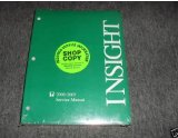 2002 Honda Insight Service Shop Repair Manual FACTORY