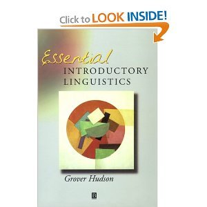 Essential Introductory Linguistics (text only) by G. Hudson