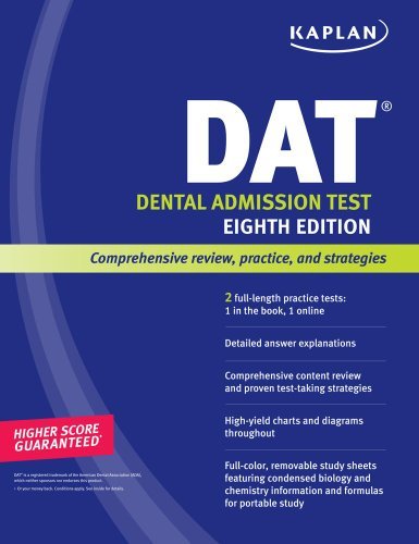 Kaplan DAT (Kaplan Dat (Dental Admission Test)) [Paperback]