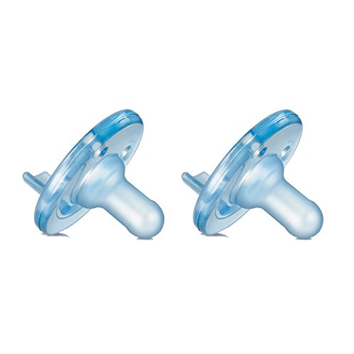 Book Cover Philips Avent Soothie Pacifier, Blue, 0-3 Months, 2 Count