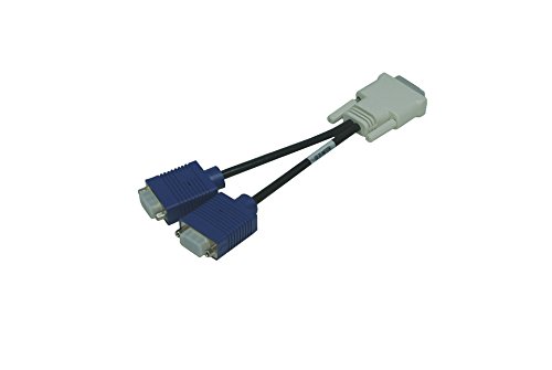 HP LFH / DMS-59 to Dual VGA Y-Splitter Cable 338285-008