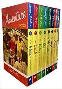 Book Cover Enid Blyton Adventure Series 8 Books Box Set Collection Children Classic Books