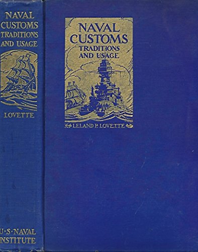 Naval Customs Traditions and Usage