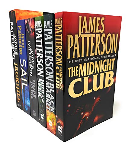 James Patterson Collection 6 Books Set (Alex Cross) RRP $71.94 (The Midnight Club, Along Came a Spider, Jack and Jill, Hide and Seek, Black Market, Kiss the Girls)