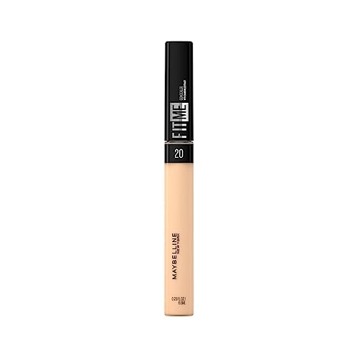 Maybelline Fit Me Liquid Concealer Makeup, Natural Coverage, Lightweight, Conceals, Covers Oil-Free, Sand, 1 Count