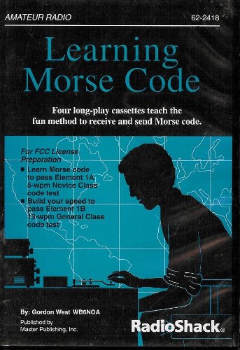 Amateur Radio: Learning Morse Code (Novice and General Class) [4 Audio Cassettes]