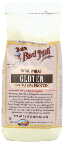 Book Cover Bob's Red Mill Vital Wheat Gluten Flour (2x22 Oz)