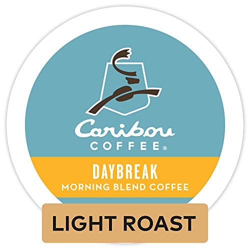 Book Cover Caribou Coffee Daybreak Morning Blend, Single Serve Coffee K-Cup Pod, Light Roast, 24
