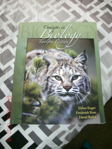 Concepts in Biology (12th International Edition)