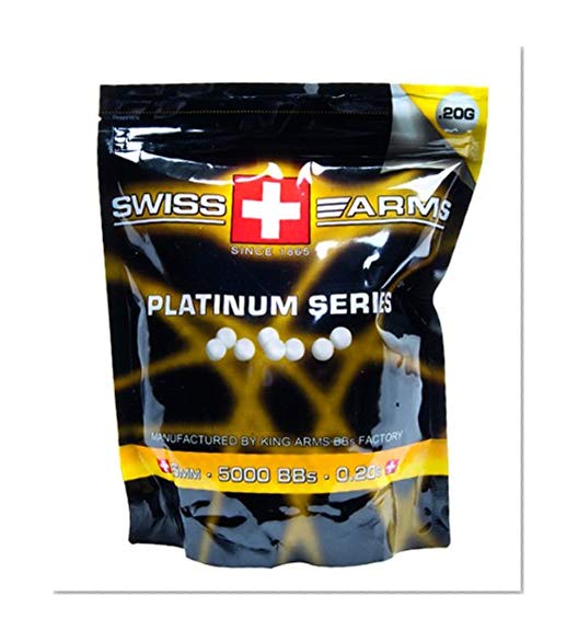 Billes king arms platinum 0.20G 6mm Sachet de 5000 billes