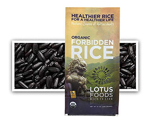 Book Cover Lotus Foods Gourmet Organic Forbidden Rice, 0.94 Pound (Pack of 6)