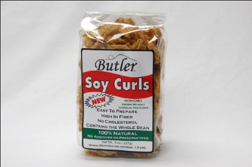 Book Cover Butler Foods, Soy Curls, 8 Ounce