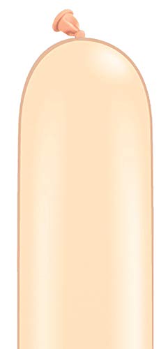 Pioneer Balloon Company 260Q Latex Balloons, Blush, Pack of 100