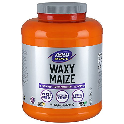 NOW Sports Nutrition, Waxy Maize Powder, 5.5-Pound