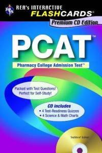 PCAT Premium Edition Flashcard Book (REA) (Flash Card Books) [Paperback]