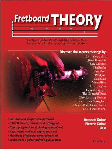 Fretboard Theory: Complete Guitar Theory Including Scales, Chords, Progressions, Modes, Song Application and More.