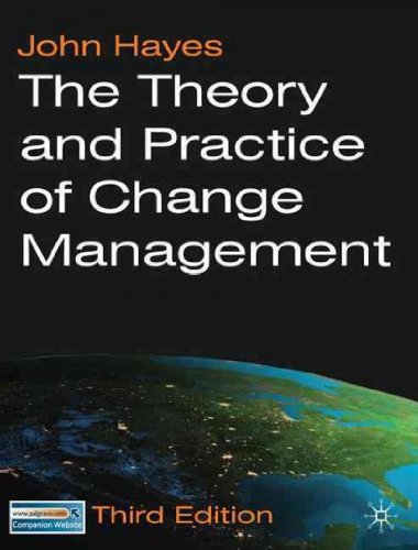 Theory & Practice of Change Management (3rd, 10) by Hayes, John [Paperback (2010)]