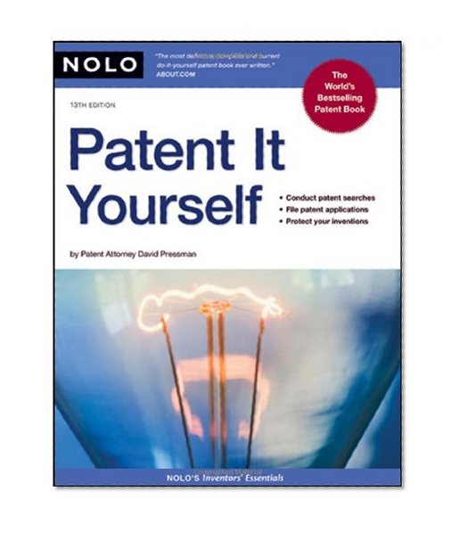 Book Cover Patent It Yourself, 13th Edition
