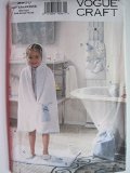 Vogue Pattern 8960 Vogue Craft Children's Bath Accessories