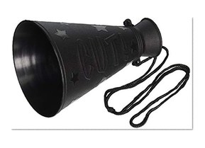 Beistle 50244 Action! Cut! Megaphone, 6-Inch