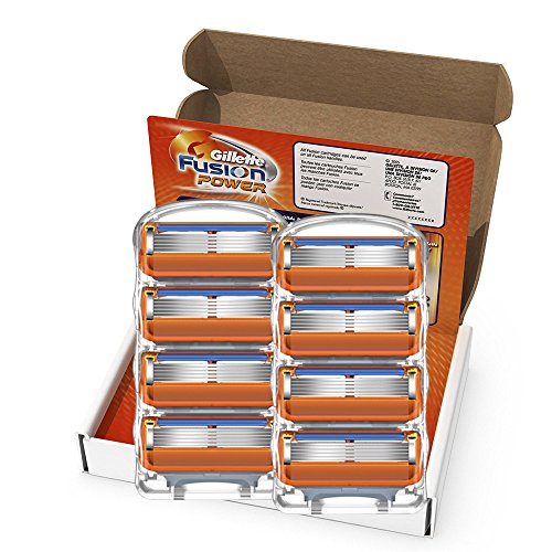 Gillette Fusion Power Men's Razor Blades, 8 Count (Pack of 1)