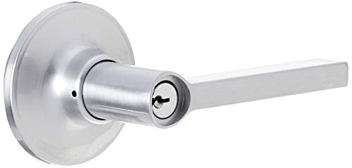 Dexter by Schlage J54SOL626 Solstice Keyed Entry Lever, Satin Chrome