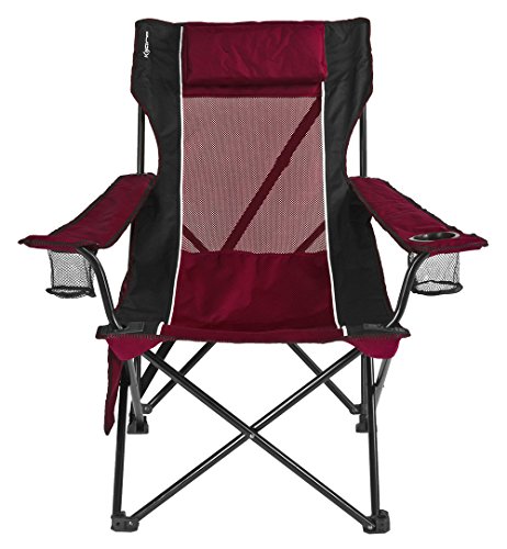 Book Cover Kijaro Sling Folding Camping Chair - Enjoy the Outdoors in this Outdoor Chair with a Built-In Cup Holders and Side Organizer - Includes a Detachable Pillow – Red Rock Canyon