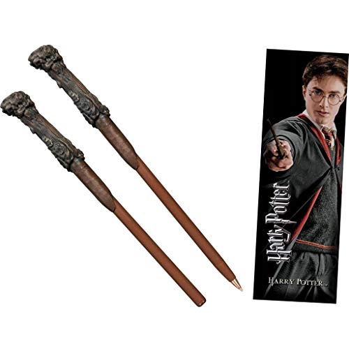 Book Cover The Noble Collection Harry Potter Wand Pen and Bookmark