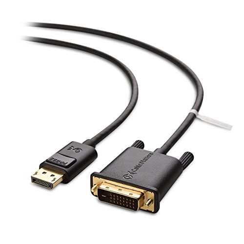 Book Cover Cable Matters DisplayPort to DVI Cable (DP to DVI Cable) 6 Feet