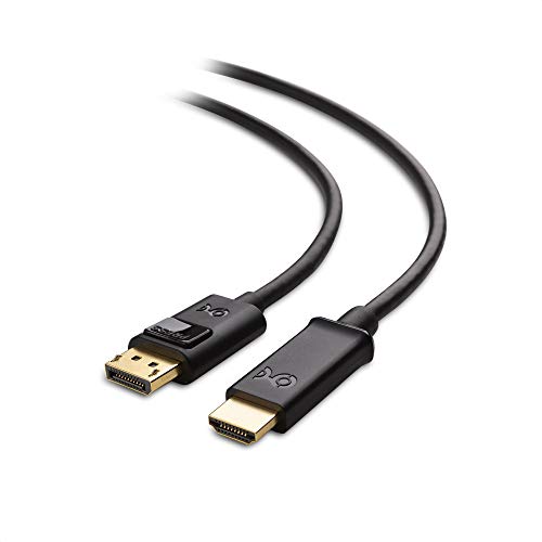 Book Cover Cable Matters Unidirectional DisplayPort to HDMI Adapter Cable (DP to HDMI) 6 Feet