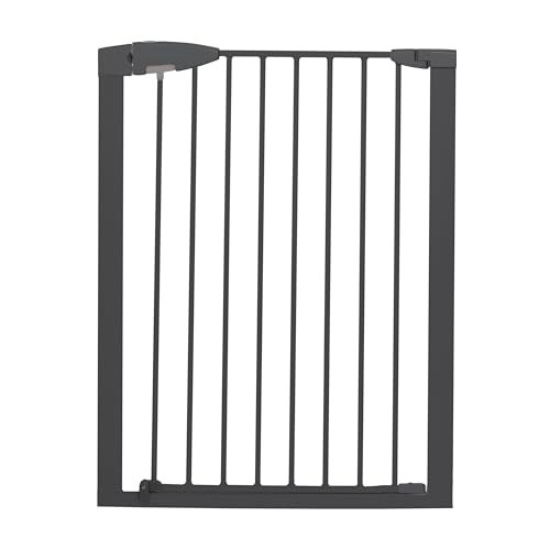 Munchkin Easy Close XL Metal Baby Gate, 29.5" - 51.6" Wide, Black, Model MK0009-111