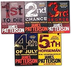 James Patterson - Womens Murder Club Series 5 book pack - 1st To Die / 2nd Chance / 3rd Degree / 4th July / 5th Horseman