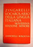 Vocabolario Della Lingua Italiana Novissima Edizione Minore