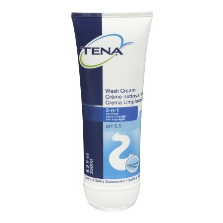 Tena Wash Cream 3 In 1 Cleanse Restore & Protect Skin Incontinence Care (250ml)