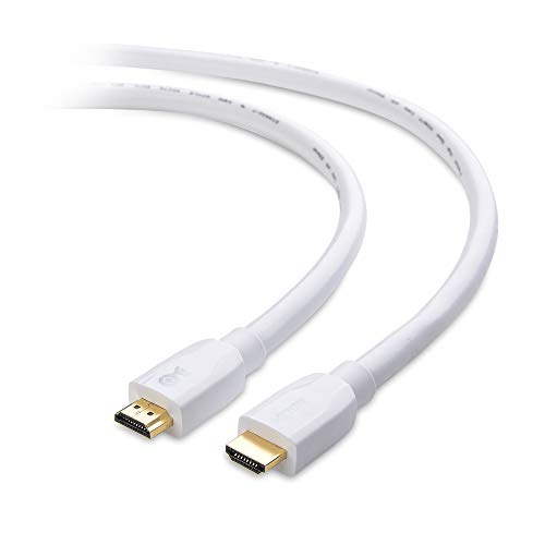 Book Cover Cable Matters Premium Certified White HDMI Cable (Premium HDMI Cable) with 4K HDR Support - 6 Feet
