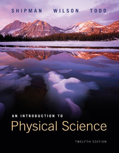 An Introduction to Physical Science (Paperback, 2007) 12th EDITION Lab Manual