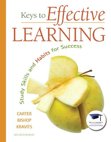 Keys to Effective Learning Study Skills & Habits for Success (Paperback, 2010) 6th EDITION