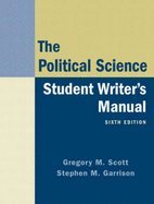 Political Science Student Writer's Manual (Paperback, 2007) 6th EDITION