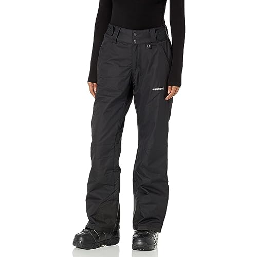 Book Cover Arctix Women's Insulated Snow Pants, Black, Large