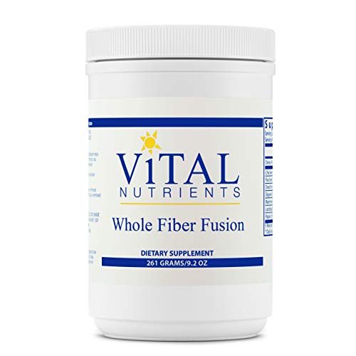 Vital Nutrients - Whole Fiber Fusion Powder - Natural Source of Dietary Fiber - Vegetarian - 261 Grams