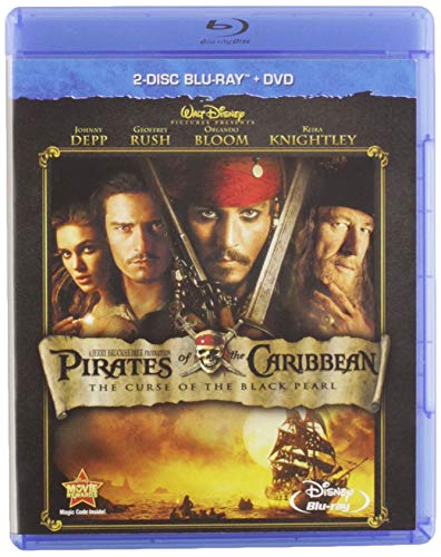 Book Cover Pirates of Caribbean: Curse of Black Pearl [Blu-ray] [2003] [US Import]