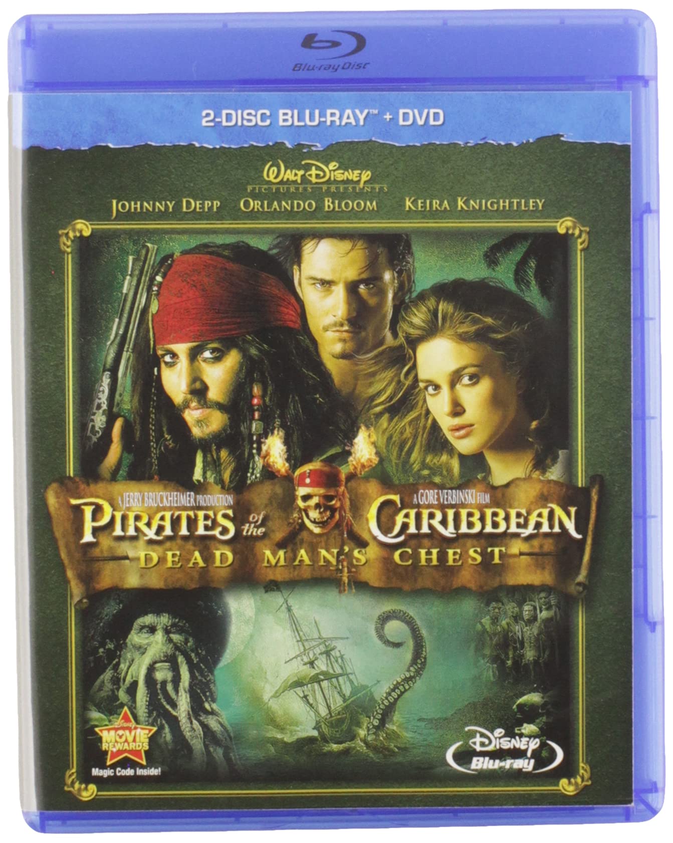 Book Cover Pirates of the Caribbean: Dead Man's Chest [Blu-ray]
