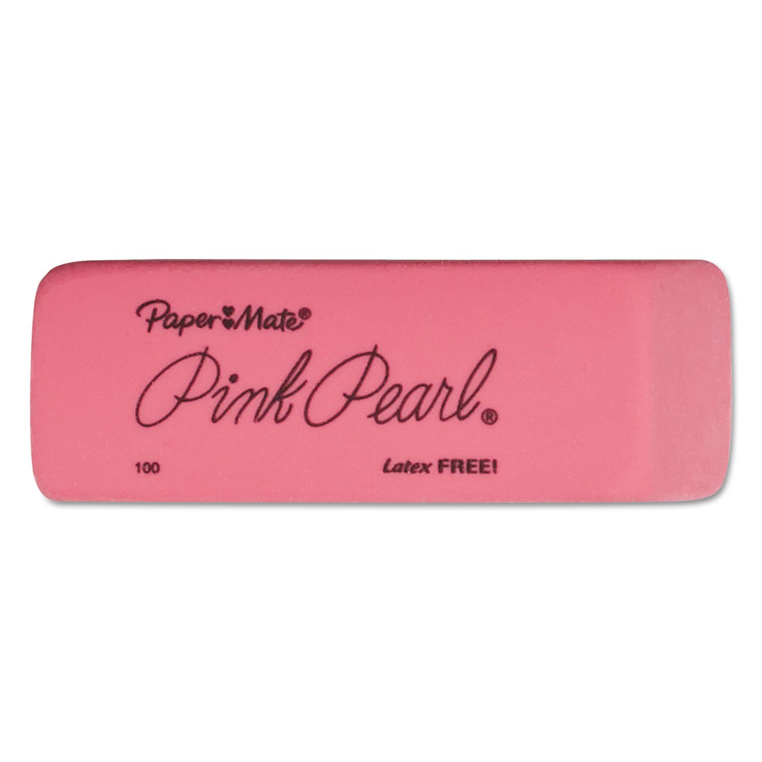Book Cover Paper Mate 70502 Pink Pearl Eraser, Medium, 3/Pack