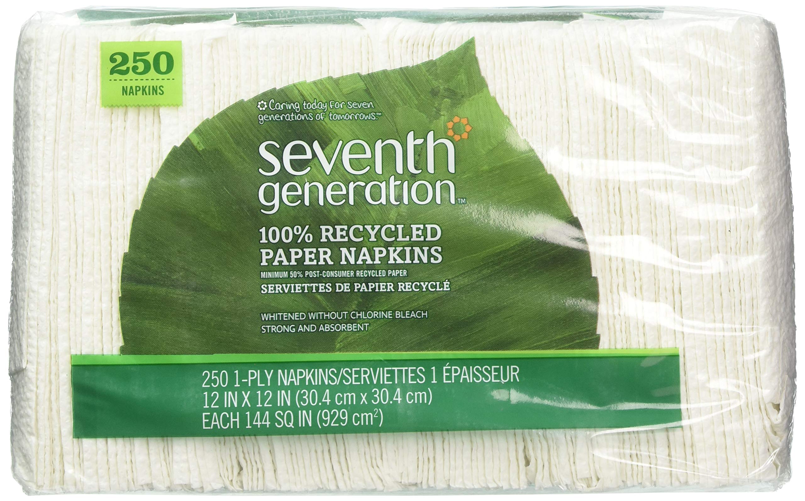 Book Cover Seventh Generation 100% Recycled Napkins, Pack of 1