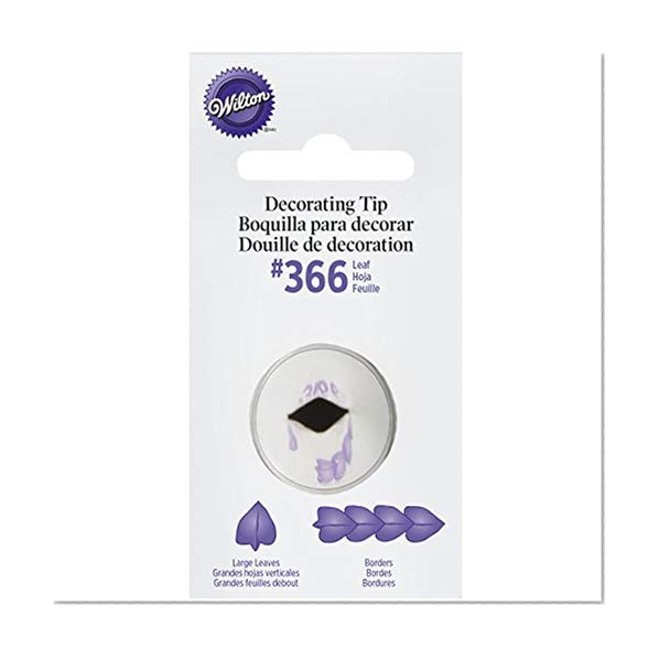 Wilton Grande douille de décoration Feuille n°366