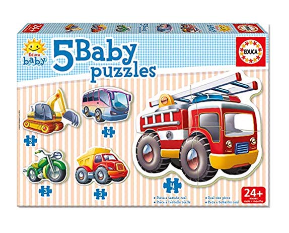 Educa - 14866 - Puzzle - Véhicules