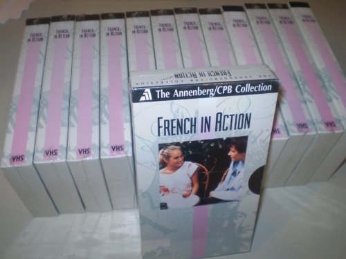 French in Action VHS Set Part 1 - 13 VHS Tapes (Part 1)